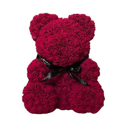 Rose The Burgundy Bear - 40cm