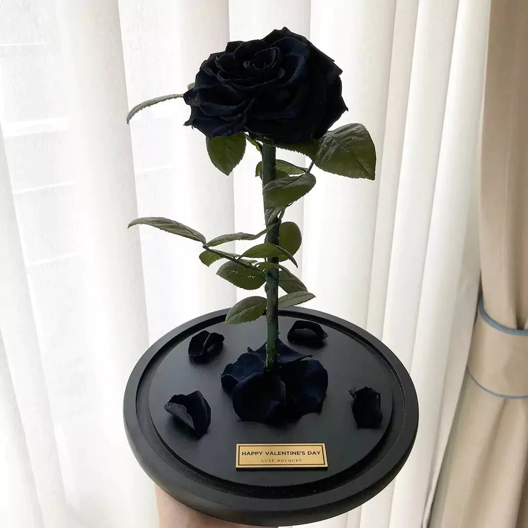 The forever Rose - Black